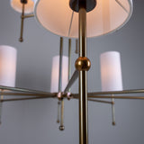 Arizona Two Tier Chandelier - Antique Brass