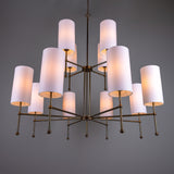 Arizona Two Tier Chandelier - Antique Brass