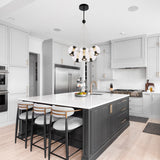 Arlo Chandelier 6 ights By Artcraft Lifestyle View