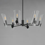 Armory Chandelier 6 Lights Black By Maxim Lighting With Light