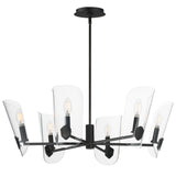 Armory Chandelier 6 Lights Black By Maxim Lighting