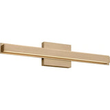 Aro LED Vanity Light — Satin Brass