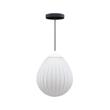 Around the World Pendant White Black Canopy Small By UMAGE