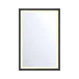 Artell LED Mirror 24" X 36" Black by Eurofase