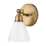 Arti Medium Adjustable Single Light Vanity - Heritage Brass - by Hinkley