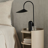 Arum Table Lamp Black By Ferm Living - Lifestyle View