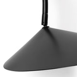Arum Tall Wall Lamp Black By Ferm Living - Detailed View