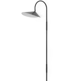 Arum Tall Wall Lamp Black By Ferm Living