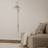 Arum Tall Wall Lamp Cashmere By Ferm Living - Lifestyle View