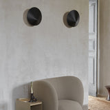 Arum Wall Sconce Black By Ferm Living - Lifestyle View1