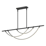 Aryas Linear Pendant — 60 Inch, Urban Bronze
