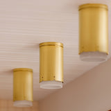 Asa Flush Mount Aged Brass By Mitzi Lifestyle View1