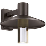 Ash Outdoor Wall Sconce Extra Large Bronze Cylinder By Visual Comfort Modern
