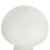 Asher Rechargeable Table Lamp Cream By Kuzco Front View