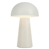 Asher Rechargeable Table Lamp Cream By Kuzco