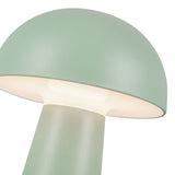 Asher Rechargeable Table Lamp Green By Kuzco Detailed View