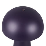 Asher Rechargeable Table Lamp Navy Blue By Kuzco Front View