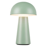Asher Rechargeable Table Lamp Sage Green By Kuzco