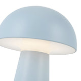 Asher Rechargeable Table Lamp Sky Blue By Kuzco Detailed View