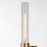 Asher Wall Sconce By Hudson Valley, Finish: Aged Brass