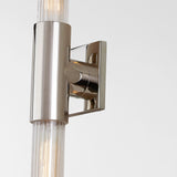 Asher Wall Sconce By Hudson Valley, Finish: Polished Nickel