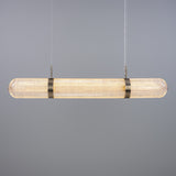 Ashford Linear Pendant Light - Antique Silver