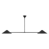 Ashford Linear Pendant — Matte Black