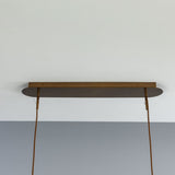 Ashford Neo-Victorian Linear Pendant Antique Brass