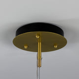 Ashford Small Neo-Victorian Pendant Satin Brass