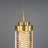 Ashford Vertical Pendant - Satin Brass
