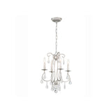 Ashton Chandelier 16'' Olde Silver