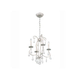 Ashton Chandelier 16'' Olde Silver