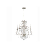 Ashton Chandelier 21.5'' Olde Silver