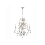 Ashton Chandelier 25.5'' Olde Silver