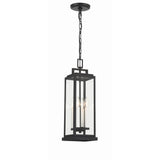 Aspen Outdoor Pendant 6.5'' Matte Black