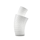 Assiba Table Lamp by Vistosi, Color: White Balloton, Glossy Crome, , | Casa Di Luce Lighting