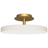 Asteria Up Medium Ceiling Light Pearl White By UMAGE