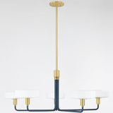 Aston Chandelier Medium By Mitzi Front View