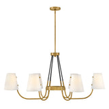 Aston Medium Six Light Linear - Heritage Brass - by Hinkley