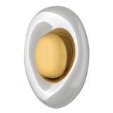 Astra LED Sconce - Unlacquered Brass