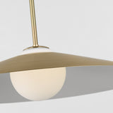 Astra Pendant Satin Brass By Visual Comfort Studio - Detailed View
