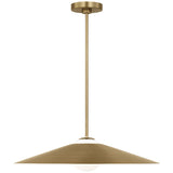 Astra Pendant Satin Brass By Visual Comfort Studio - Side View