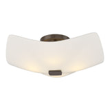 Astra Semi-Flush Mount in Bronze by Hubbardton Forge