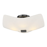 Astra Semi-Flush Mount in Ink by Hubbardton Forge
