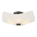 Astra Semi-Flush Mount in Oil Rubbed Bronze by Hubbardton Forge