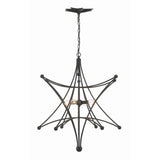 Astro Chandelier 27'' Black