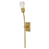 Atera Large Single Light Sconce - Heritage Brass - by Fredrick Ramond