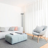 Athena Floor Lamp Black By Artemide Lifestyle View