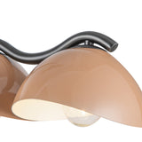 Atlas Linear Pendant Black Peach By Kuzco - Detailed View1
