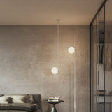 Atmosphere Pendant, Finish: Matte White